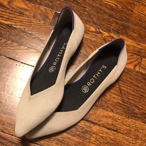 Rothy’s pointed toe flats size 10.5